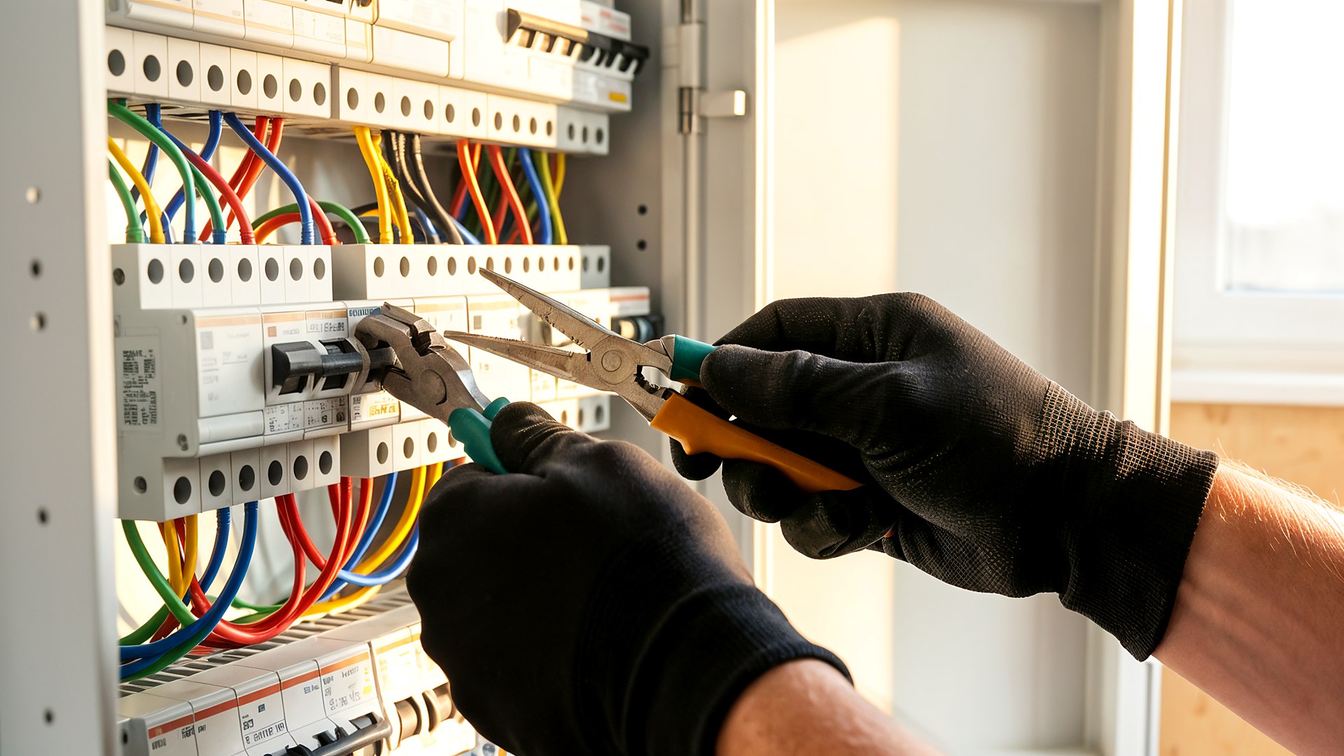Electrical switchboard work